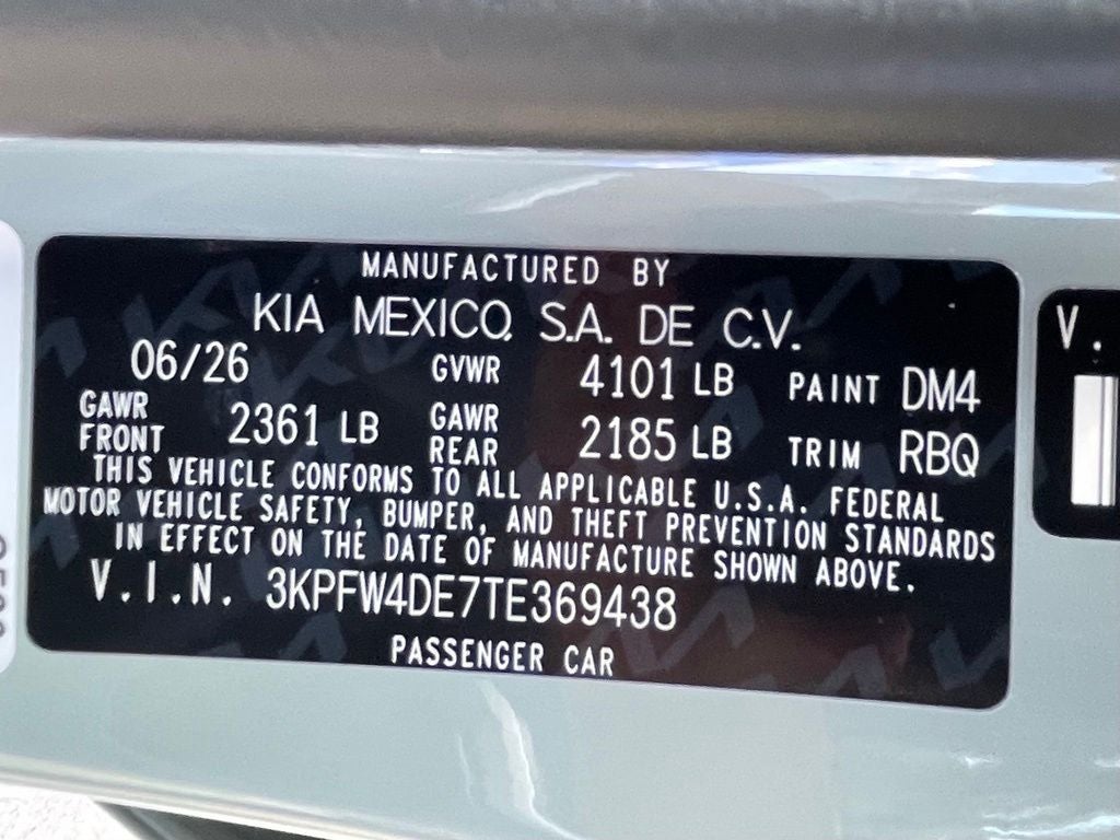 2026 Kia K4 GT-Line