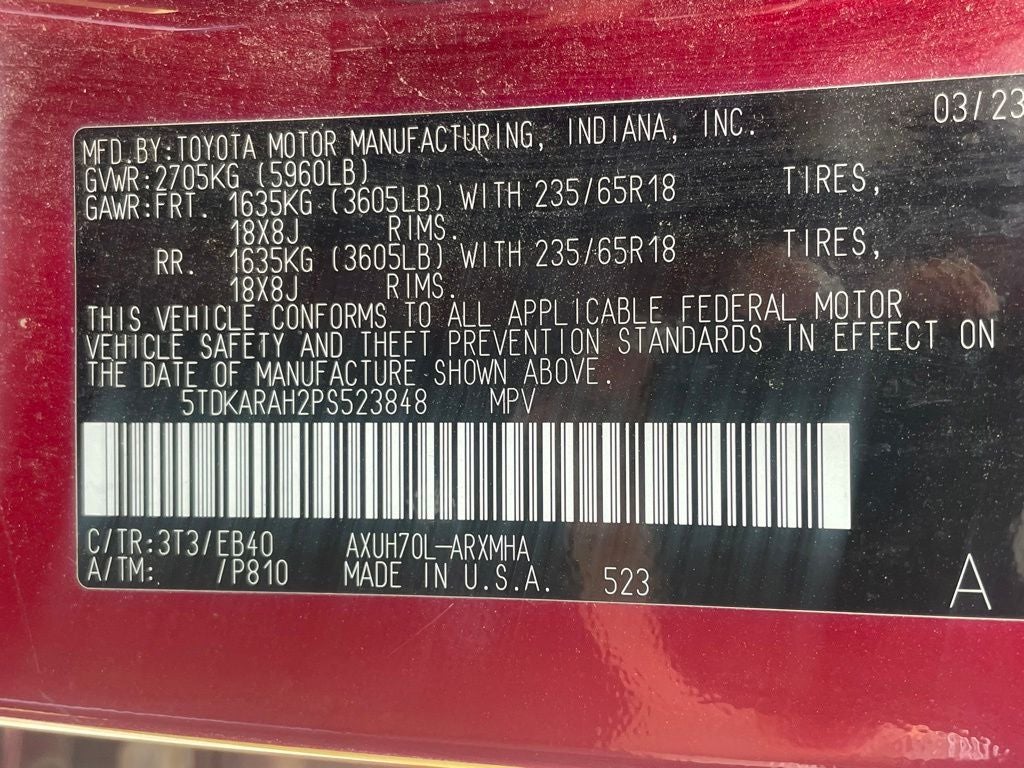 2023 Toyota Highlander Hybrid XLE