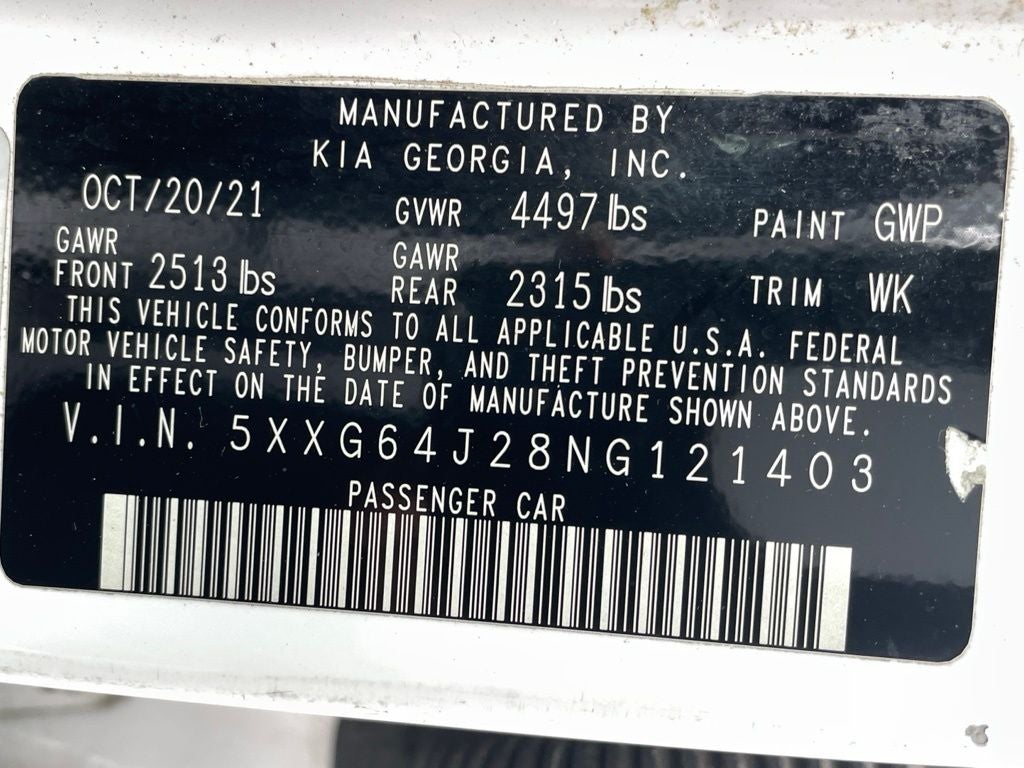 2022 Kia K5 GT-Line