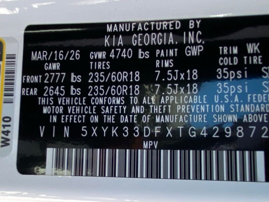 2026 Kia Sportage EX