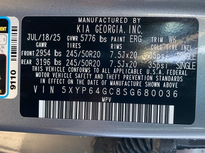 2025 Kia Telluride S
