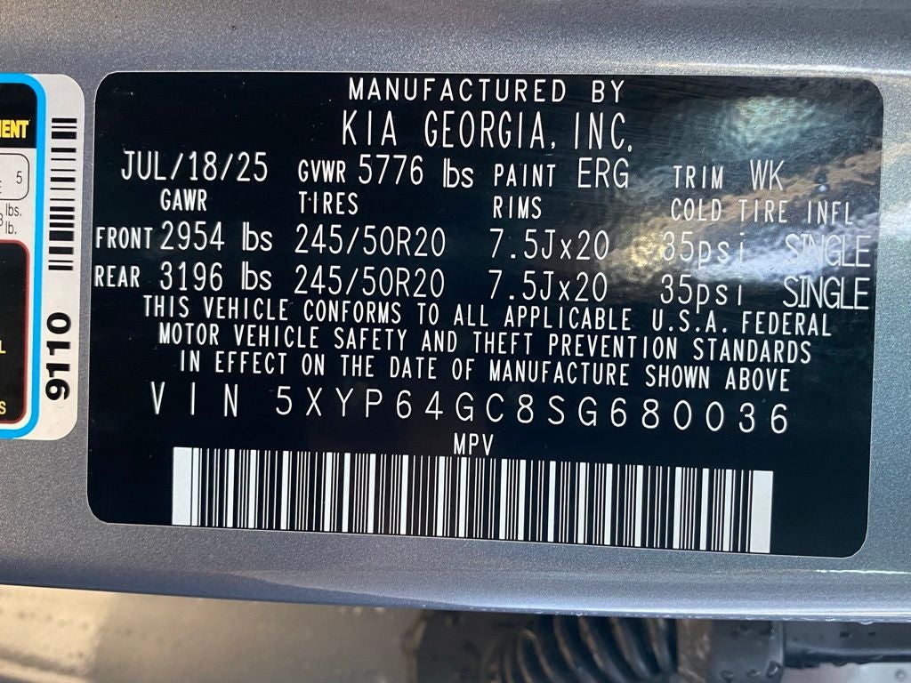 2025 Kia Telluride S