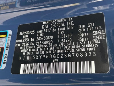 2025 Kia Telluride S