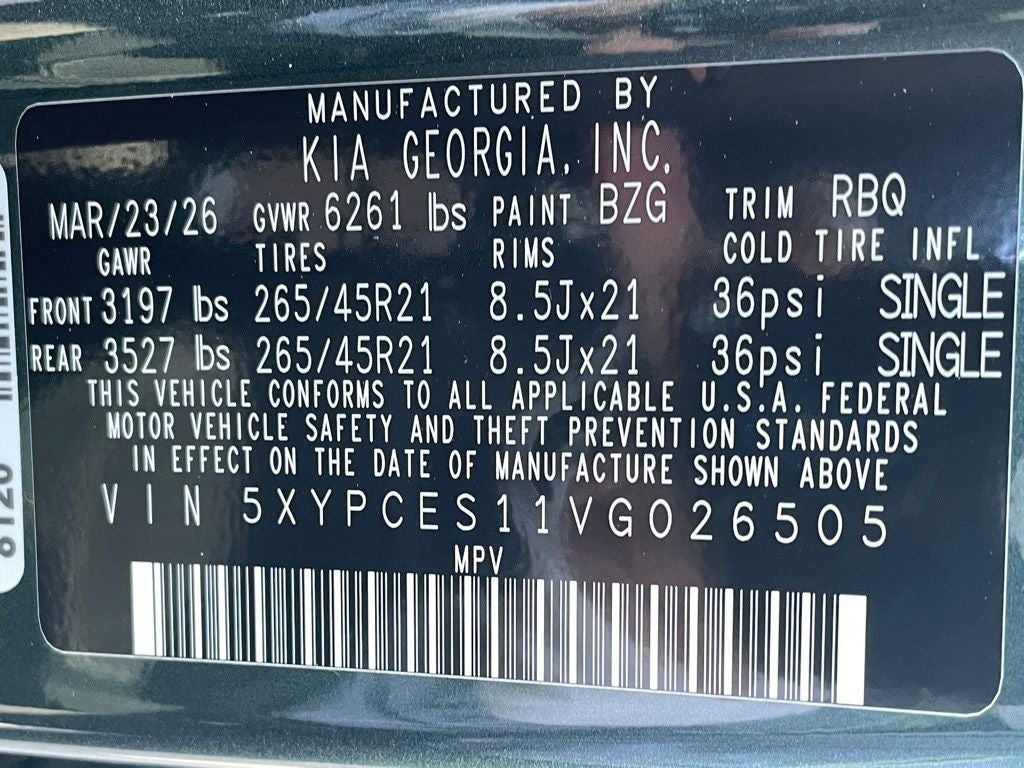 2027 Kia Telluride X-Line EX