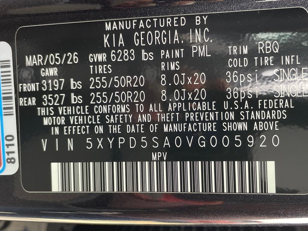 2027 Kia Telluride SX