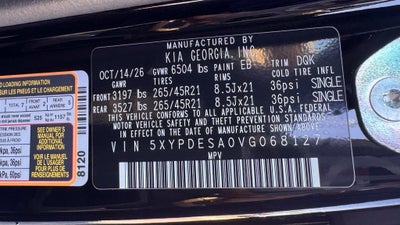 2027 Kia Telluride Hybrid X-Line SX