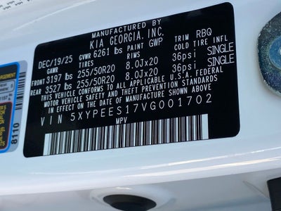 2027 Kia Telluride S