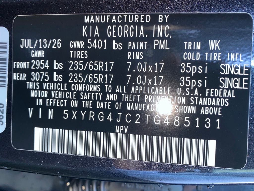 2026 Kia Sorento LX