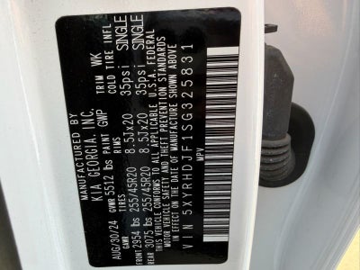 2025 Kia Sorento X-Line EX AWD / MOONROOF / 3RD ROW / HEATED SEATS