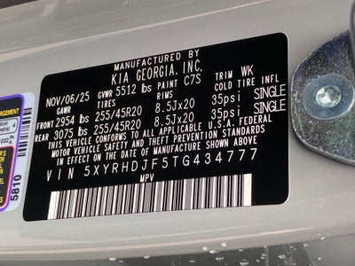 2026 Kia Sorento X-Line EX