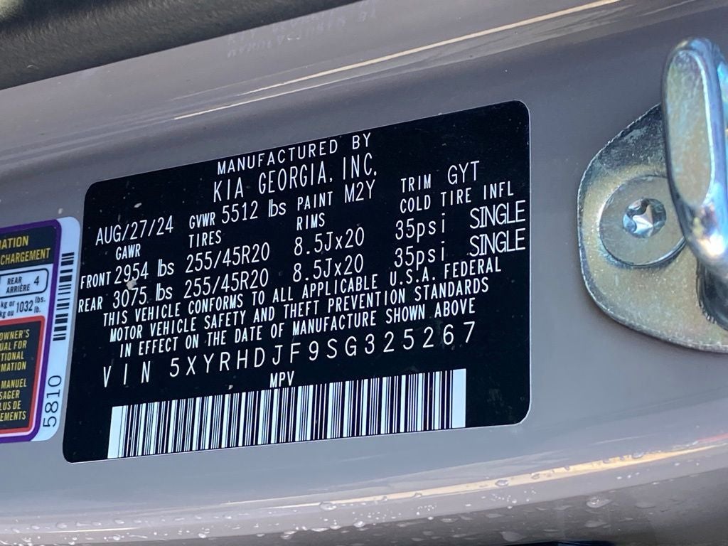 2025 Kia Sorento X-Line EX AWD / MOONROOF / HEATED SEATS