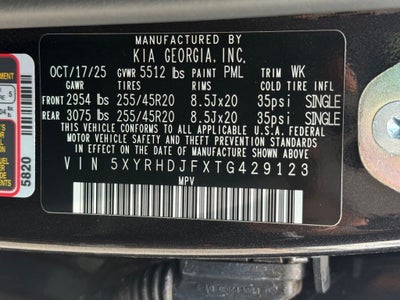 2026 Kia Sorento EX