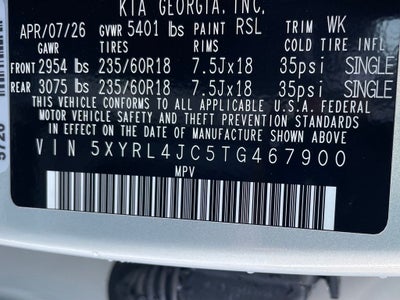 2026 Kia Sorento S