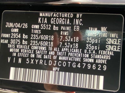 2026 Kia Sorento S