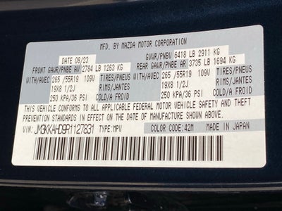 2024 Mazda Mazda CX-90 3.3 Turbo Select AWD / 3RD ROW / LEATHER