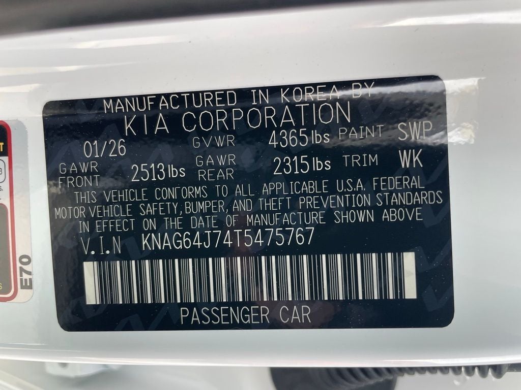 2026 Kia K5 GT-Line