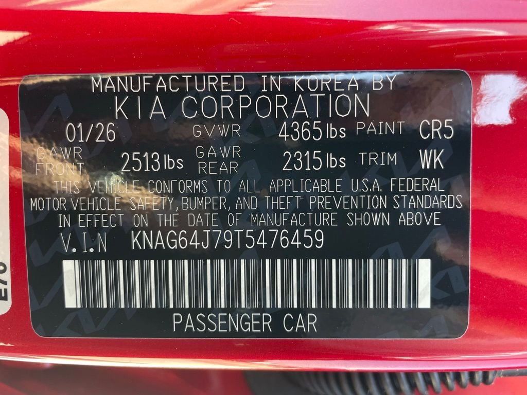 2026 Kia K5 GT-Line