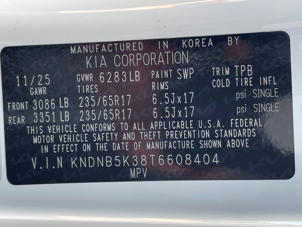 2026 Kia Carnival LXS