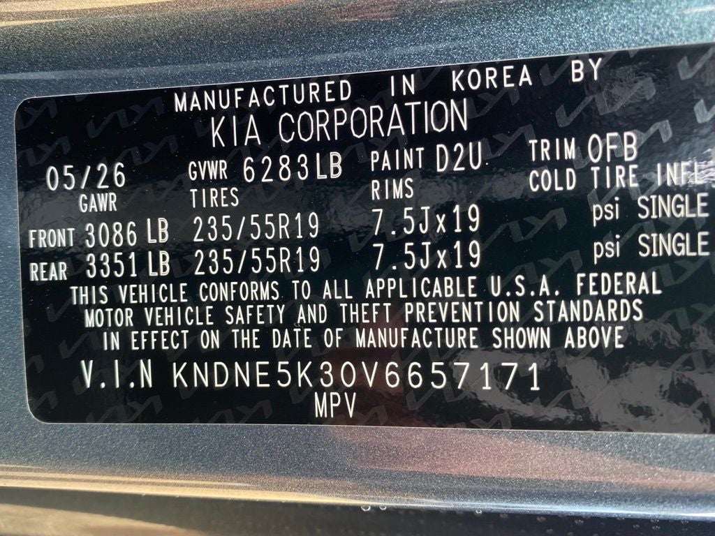 2027 Kia Carnival SX Prestige