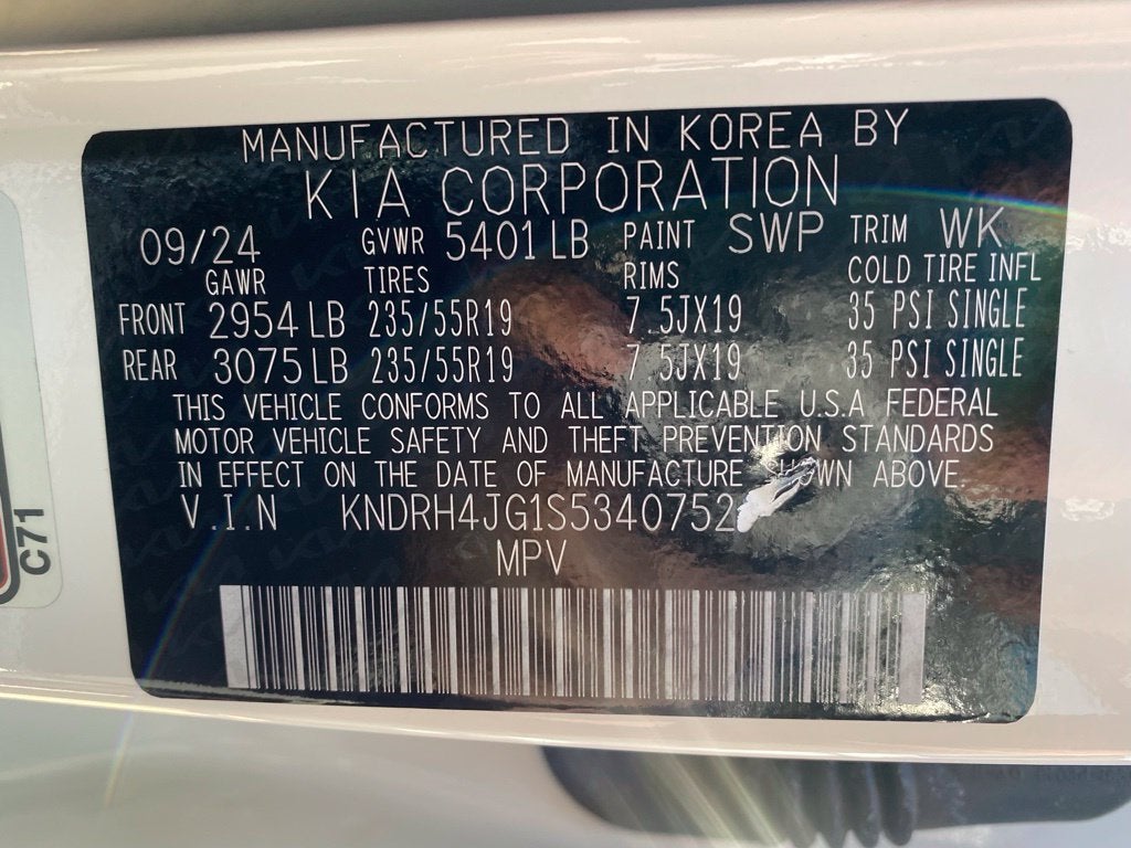 2025 Kia Sorento Hybrid EX MOONROOF / HEATED SEATS / LEATHER / 3RD ROW