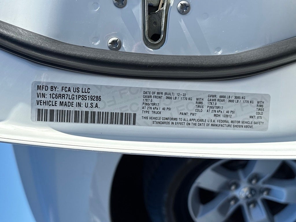 2023 RAM 1500 Classic SLT