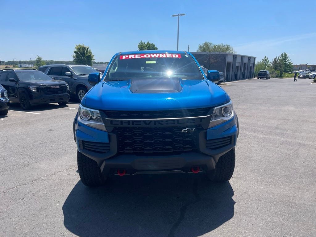Used 2022 Chevrolet Colorado ZR2 with VIN 1GCGTEENXN1324677 for sale in Little Rock