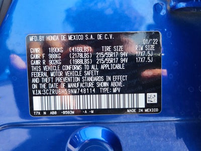 2022 Honda HR-V EX