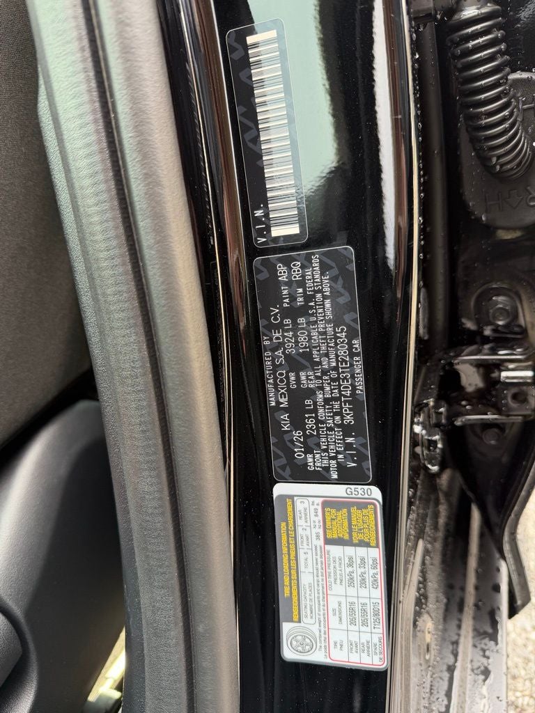 2026 Kia K4 LX