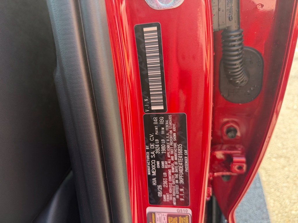 2026 Kia K4 EX