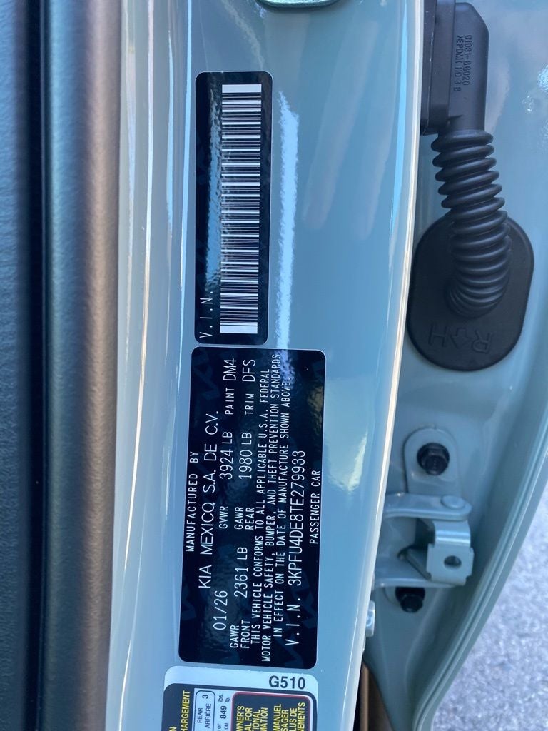 2026 Kia K4 EX