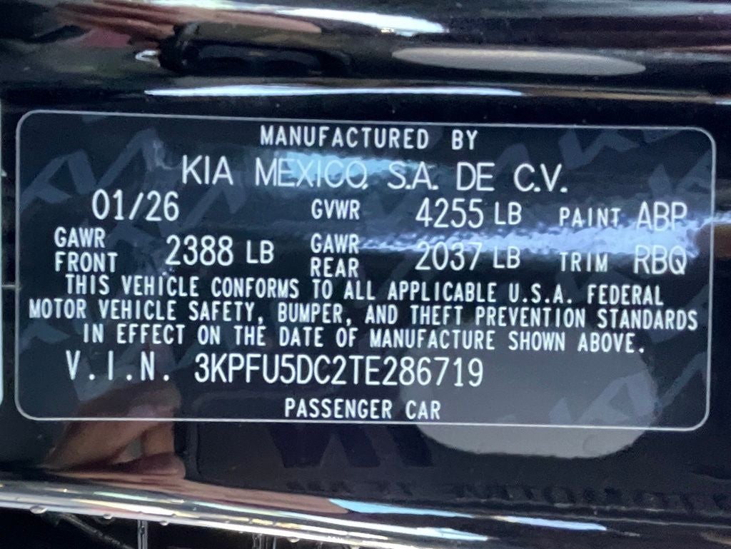 2026 Kia K4 GT-Line Turbo