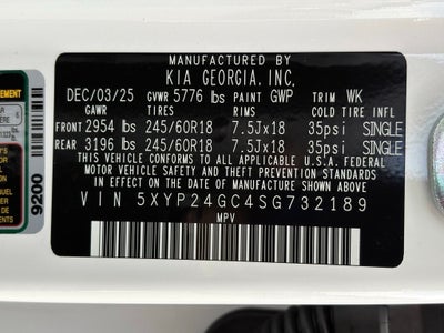 2025 Kia Telluride LX