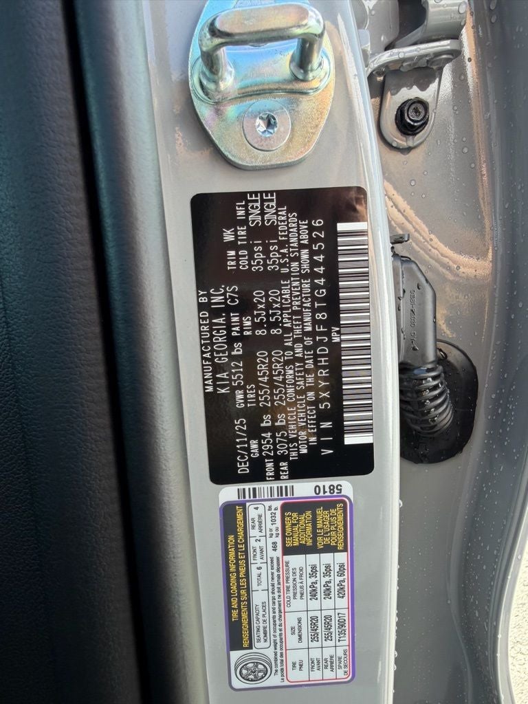 2026 Kia Sorento X-Line EX