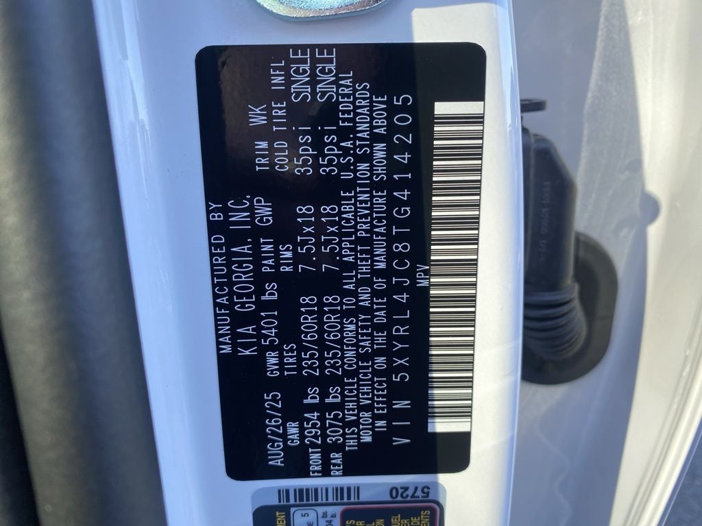 2026 Kia Sorento S