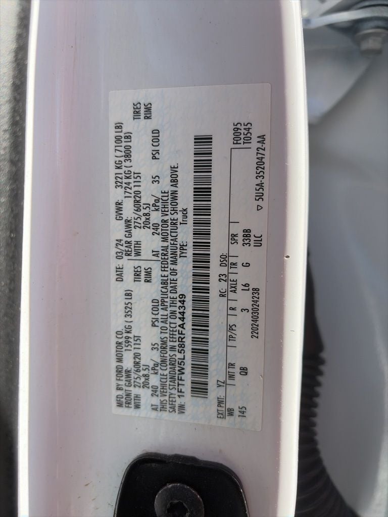 2024 Ford F-150 Lariat CLEAN 1 OWNER CARFAX