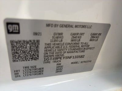 2022 GMC Sierra 2500HD AT4