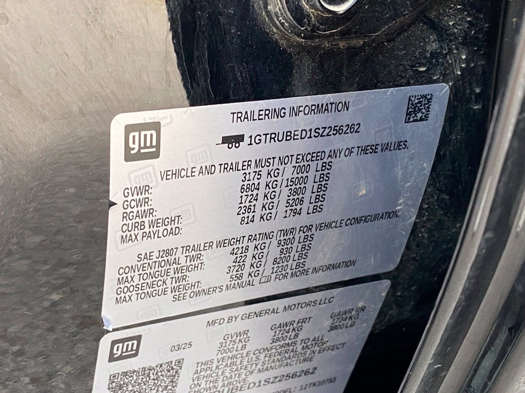 2025 GMC Sierra 1500 SLE