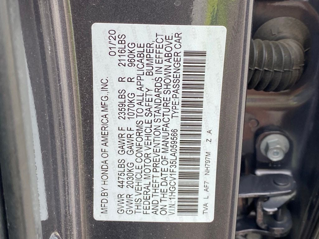 2020 Honda Accord Sport