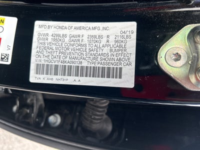 2019 Honda Accord EX