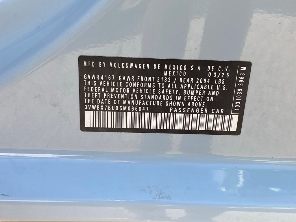 2025 Volkswagen Jetta 1.5T Sport