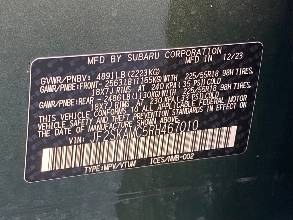 2024 Subaru Forester Touring