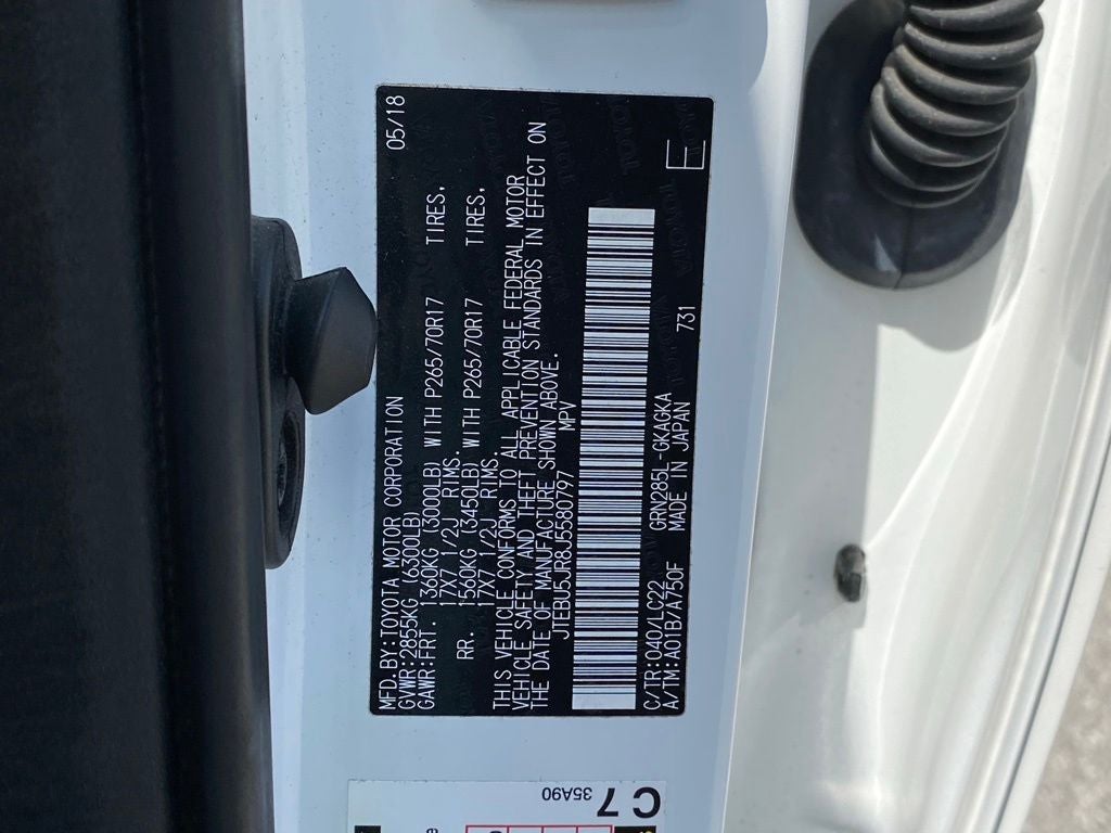 2018 Toyota 4Runner TRD Off-Road Premium