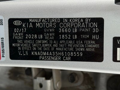 2017 Kia Rio LX
