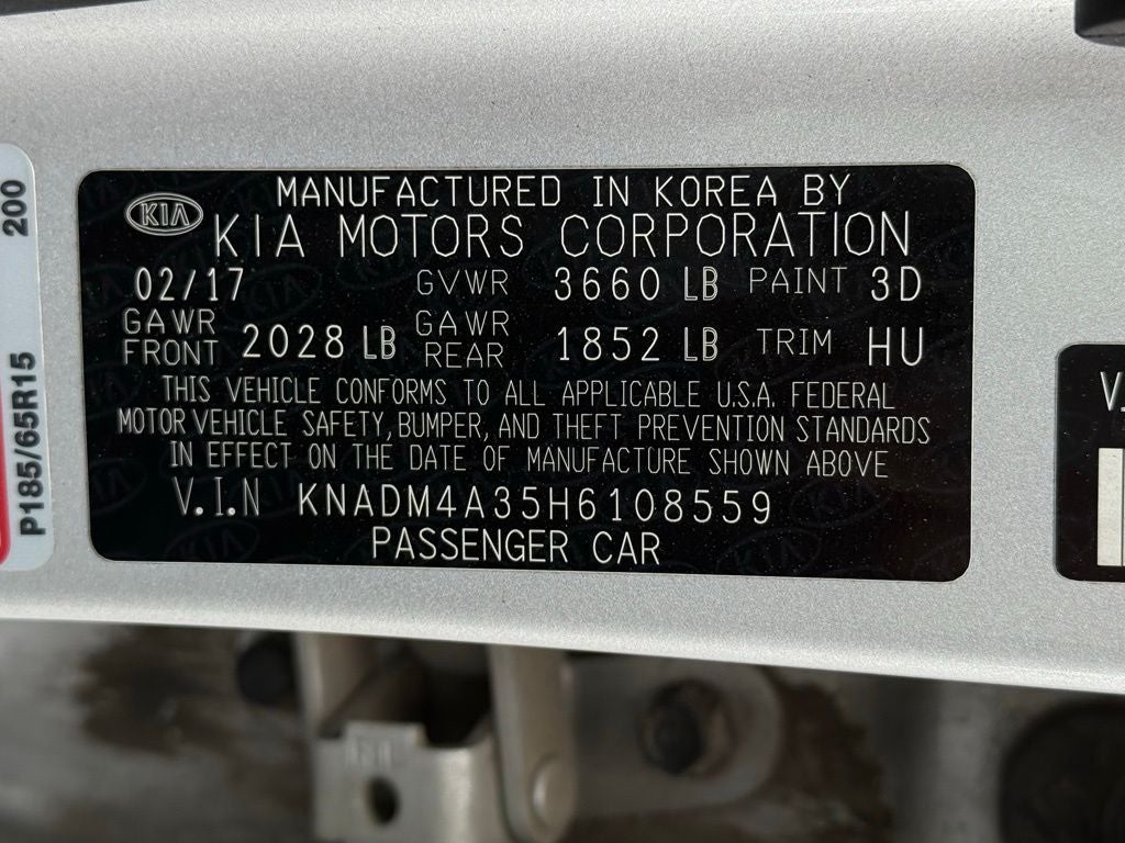 2017 Kia Rio LX