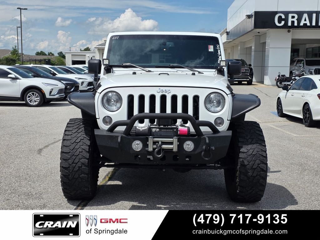 2017 Jeep Wrangler Unlimited Sport LIFTED AFTERMARKET WHEELS WINCH