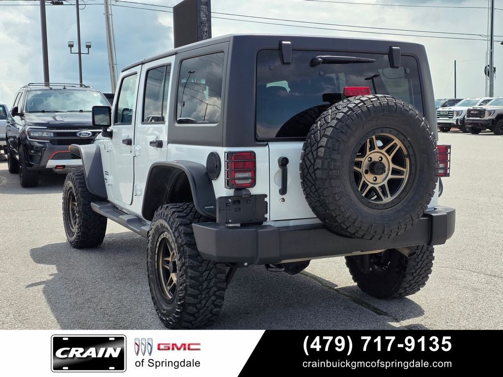 2017 Jeep Wrangler Unlimited Sport LIFTED AFTERMARKET WHEELS WINCH