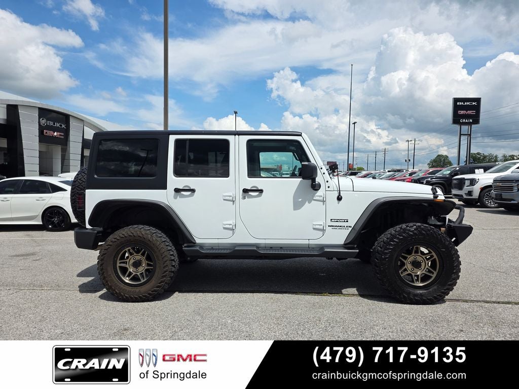 2017 Jeep Wrangler Unlimited Sport LIFTED AFTERMARKET WHEELS WINCH