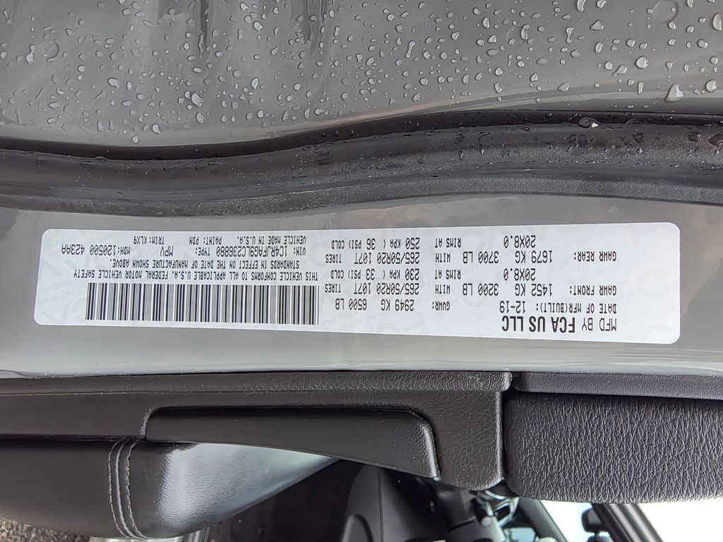 2020 Jeep Grand Cherokee Altitude