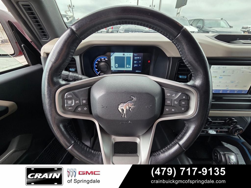 2022 Ford Bronco Wildtrak Sasquatch / Hard Top / Towing