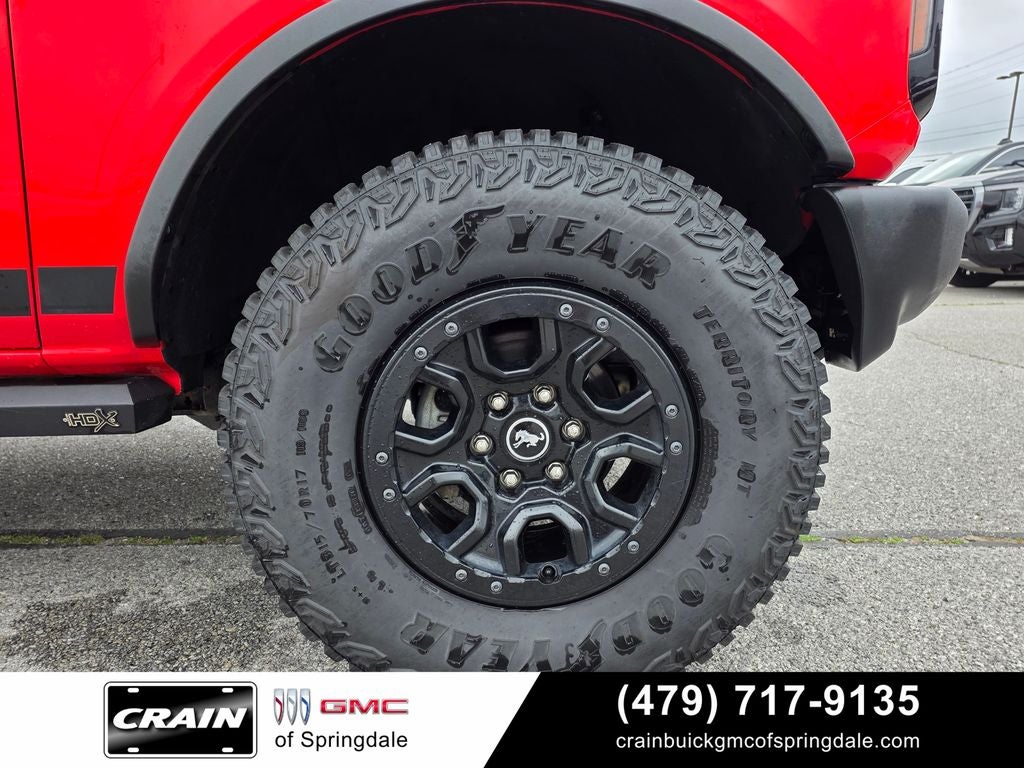 2022 Ford Bronco Wildtrak Sasquatch / Hard Top / Towing
